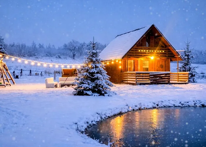 Chatka Nad Stawami Blotnica  photo